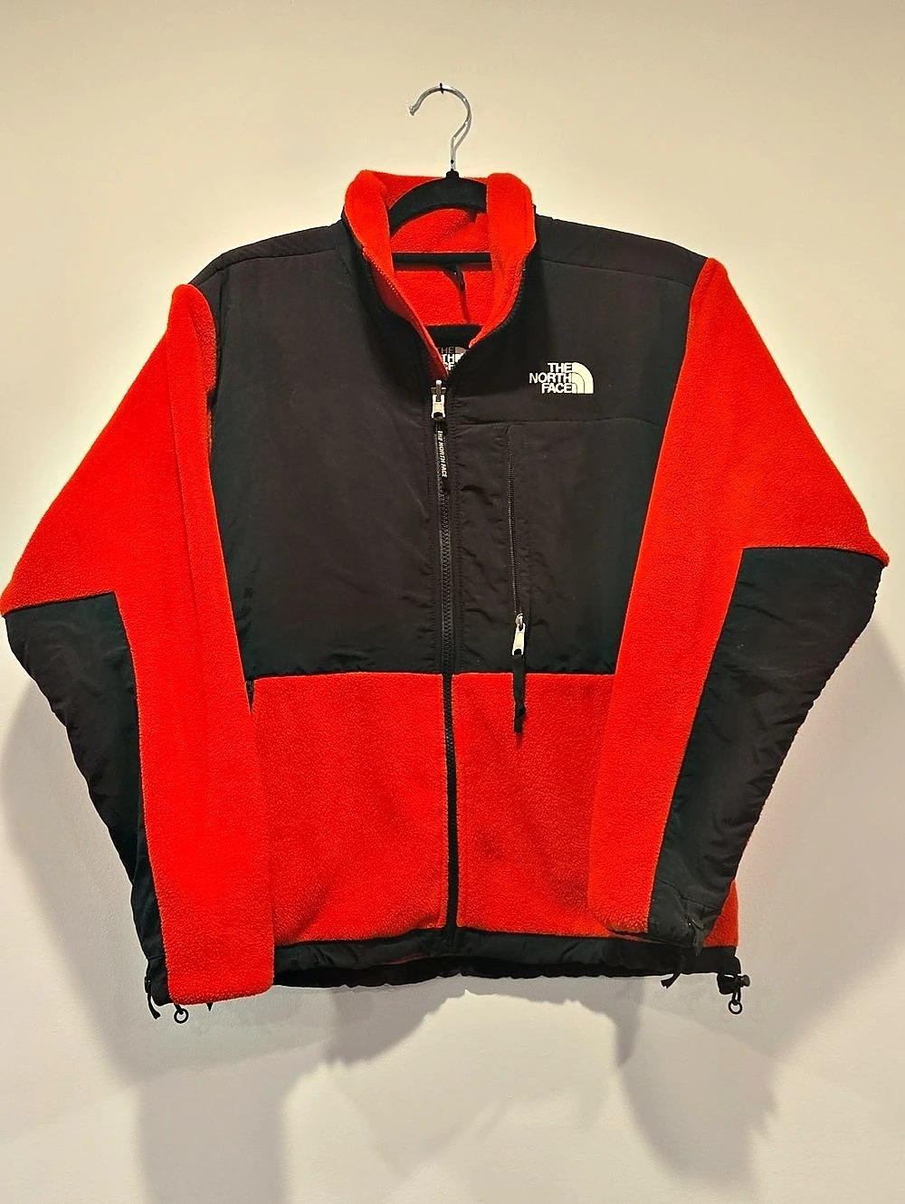 The North Face Vintage Y2K Denali Fleece Jacket Full Zip Red Size Small